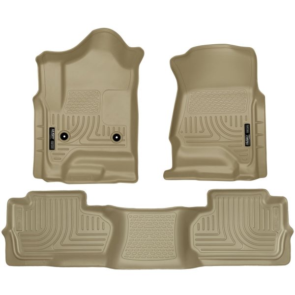 Front & 2nd Seat Floor Liners (Footwell Coverage)