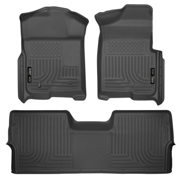 Front & 2nd Seat Floor Liners (Footwell Coverage)