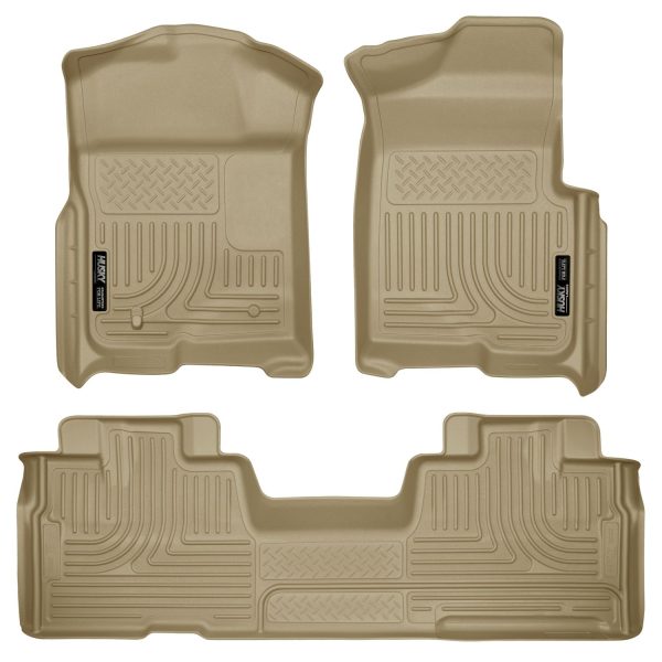 Front & 2nd Seat Floor Liners (Footwell Coverage)