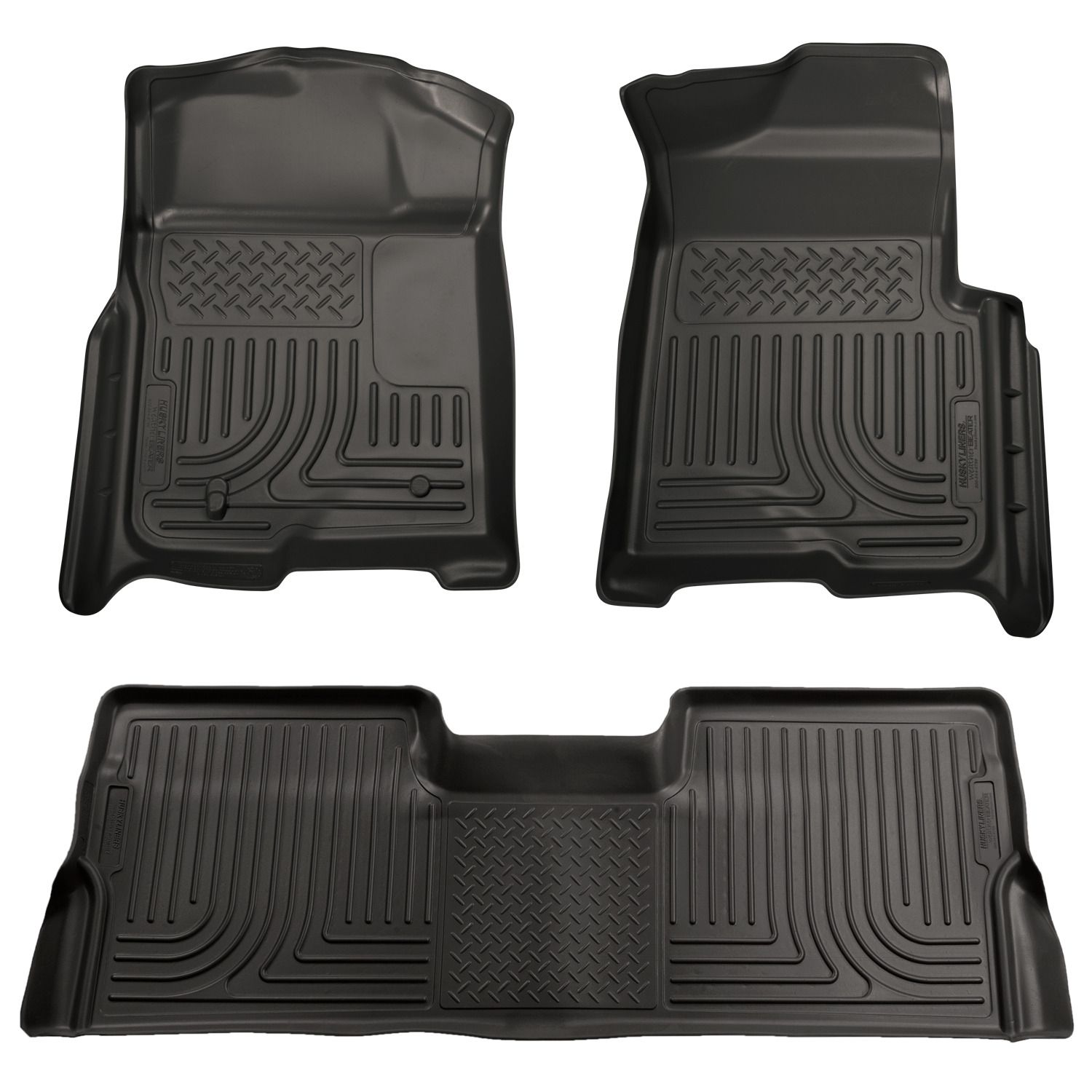 Front & 2nd Seat Floor Liners (Footwell Coverage)