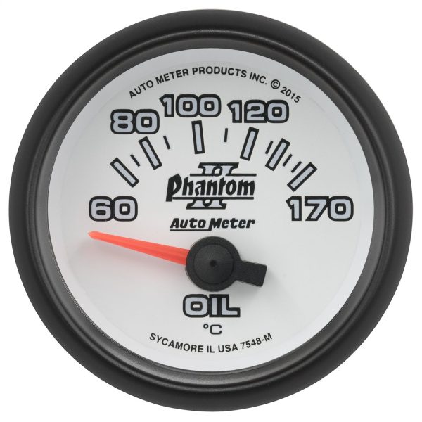 2-1/16 in. OIL TEMP, 60-170 C, PHANTOM II