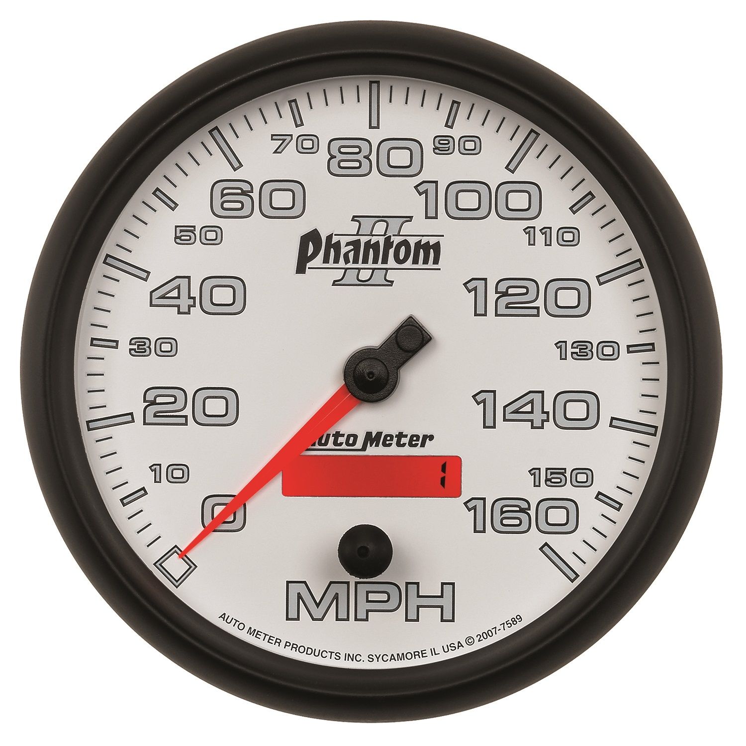 5 in. SPEEDOMETER, 0-160 MPH, PHANTOM II