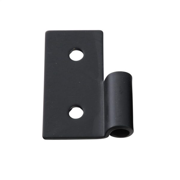 Lower Door Hinge Brackets - Black