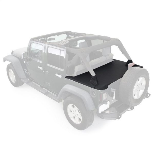 Tonneau Cover - For Oem Soft Top W/ Channel Mount - Black Diamond