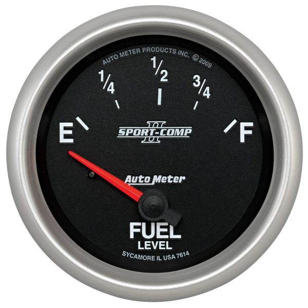 2-5/8 in. FUEL LEVEL, 0-90 O, GM, SSE, SC II