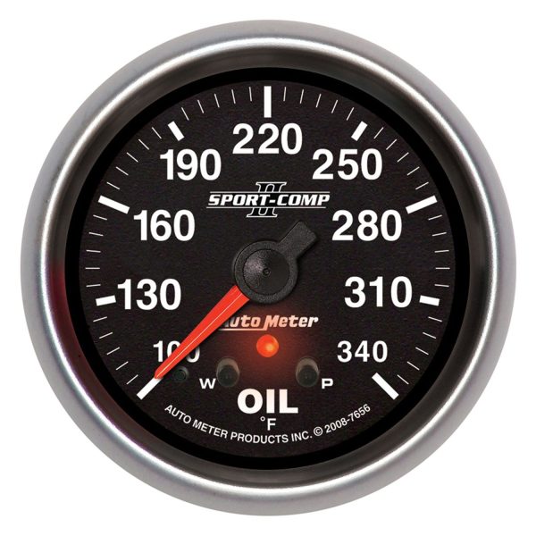 2-5/8 in. OIL TEMPERATURE, 100-340 Fahrenheit, SPORT-COMP II