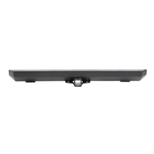 SRC Classic Rear Bumper W/Hitch - Black Textured