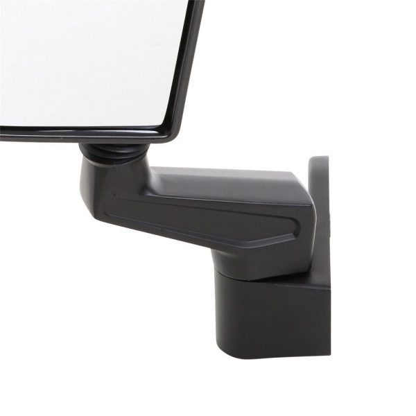 Half Door Side Mirrors - Black