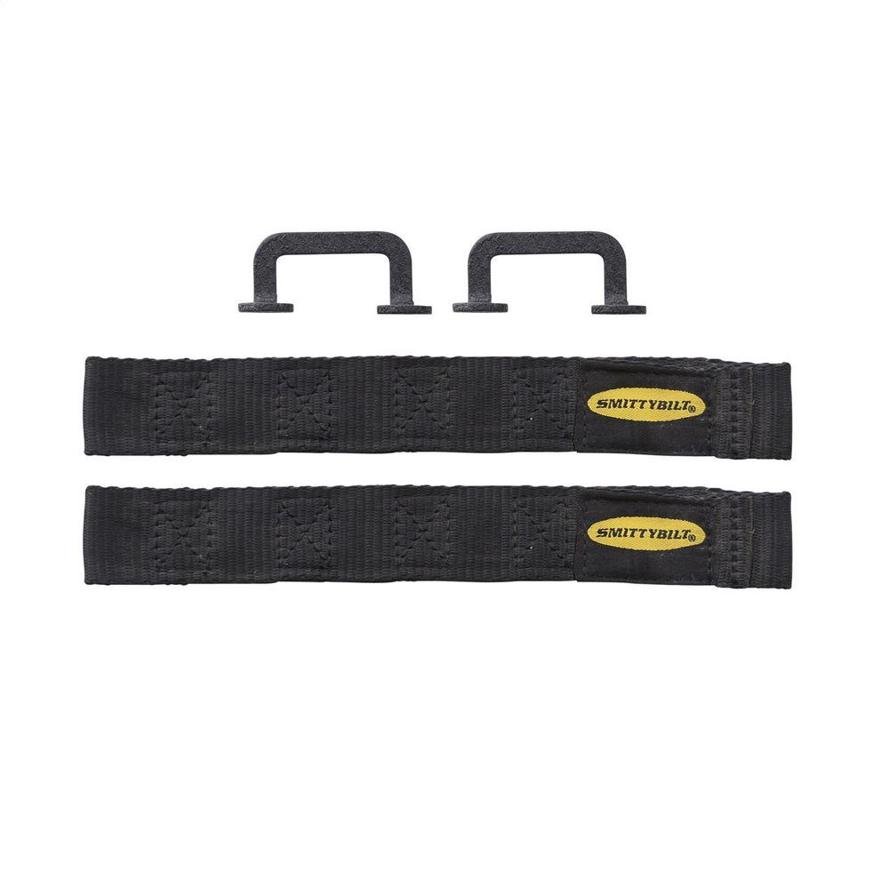 Door Strap - Adjustable - Pair - Black