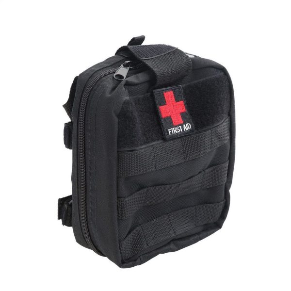 Roll Bar Mount - First Aid Storage Bag - Black