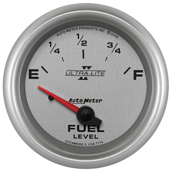 2-5/8 in. FUEL LEVEL, 0-90 O, GM, SSE, ULTRA-LITE II