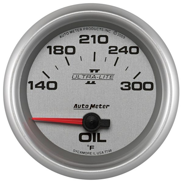 2-5/8 in. OIL TEMPERATURE, 140-300 Fahrenheit, ULTRA-LITE II