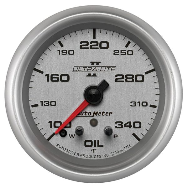 2-5/8 in. OIL TEMPERATURE, 100-340 Fahrenheit, ULTRA-LITE II