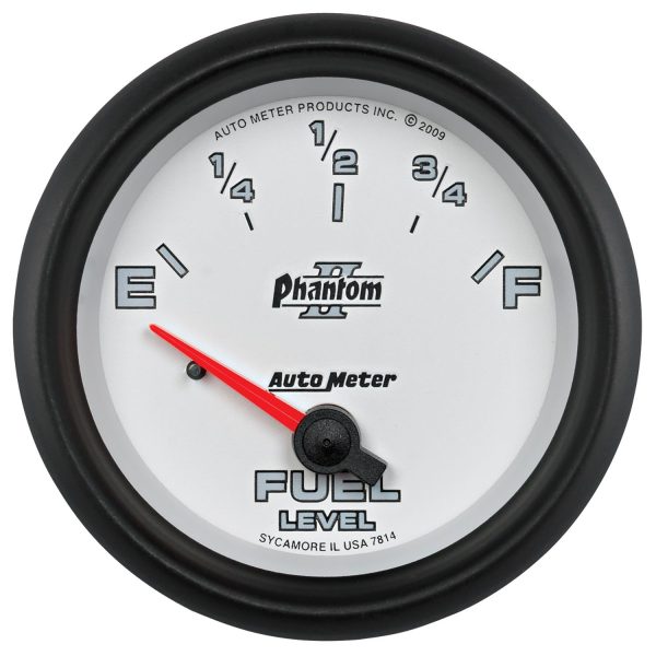 2-5/8 in. FUEL LEVEL, 0-90 O, GM, SSE,PHANTOM II