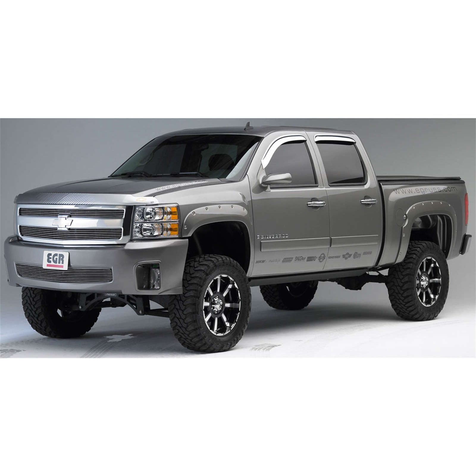 EGR - 791404RI - USA REDI FIT Black Bolt-On Style Fender Flares