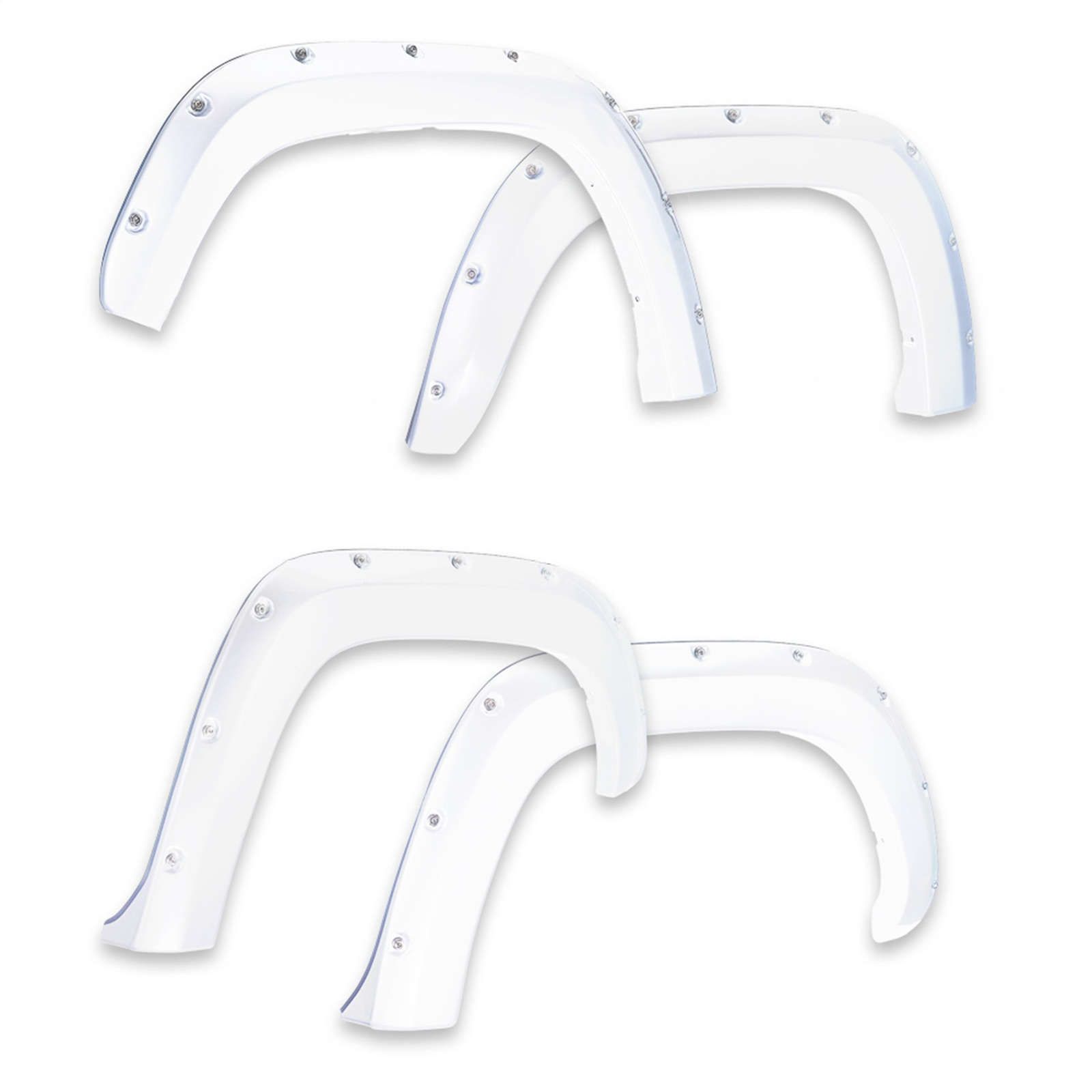 EGR - 791574-GAZ - USA Summit White Color Match Style Fender Flares