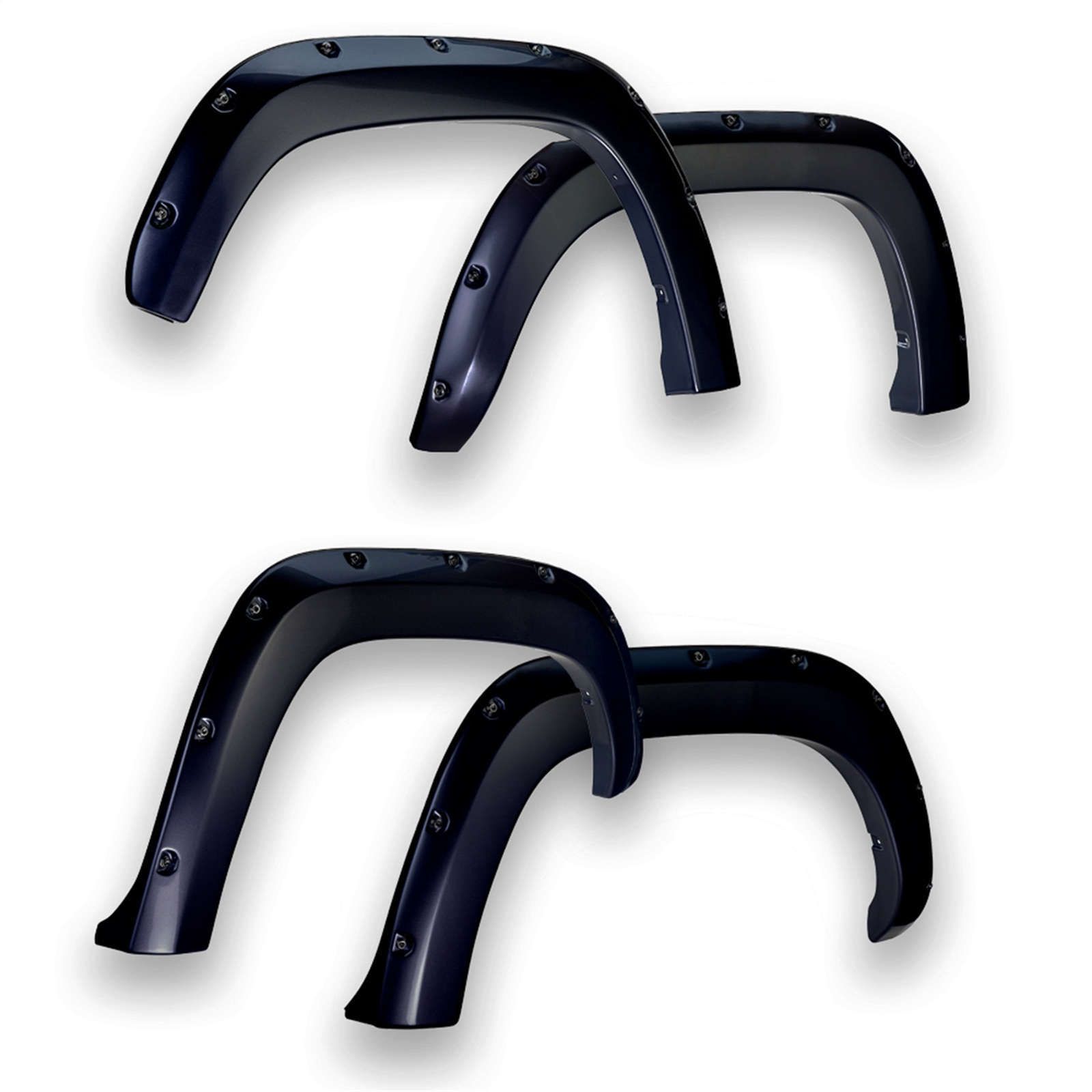 EGR - 791574-GBA - USA Black Color Match Style Fender Flares