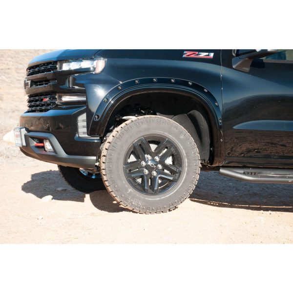 EGR - 791694-GBA - USA Black Color Match Style Fender Flares