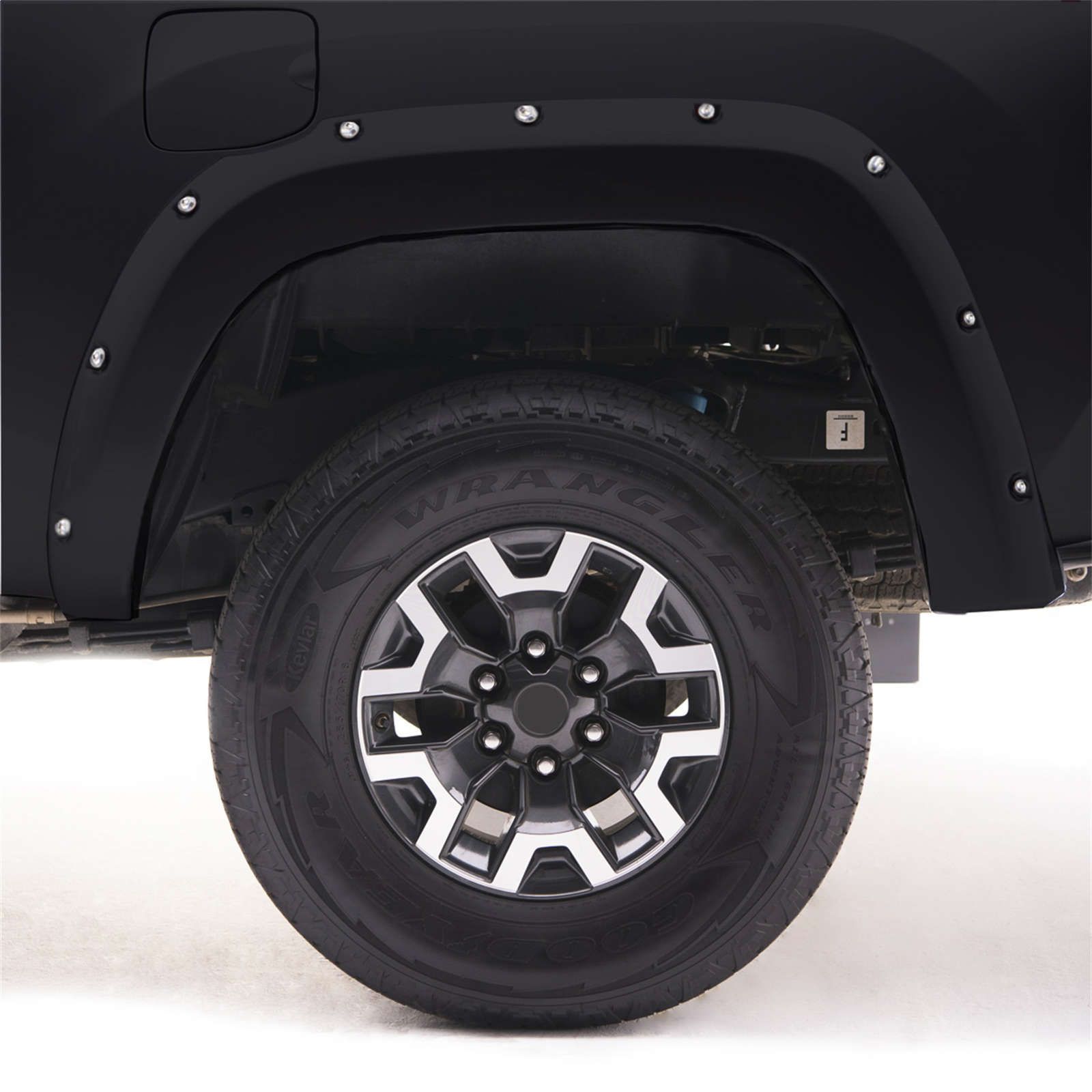 EGR - 792854-PXR - USA Black Color Match Style Fender Flares