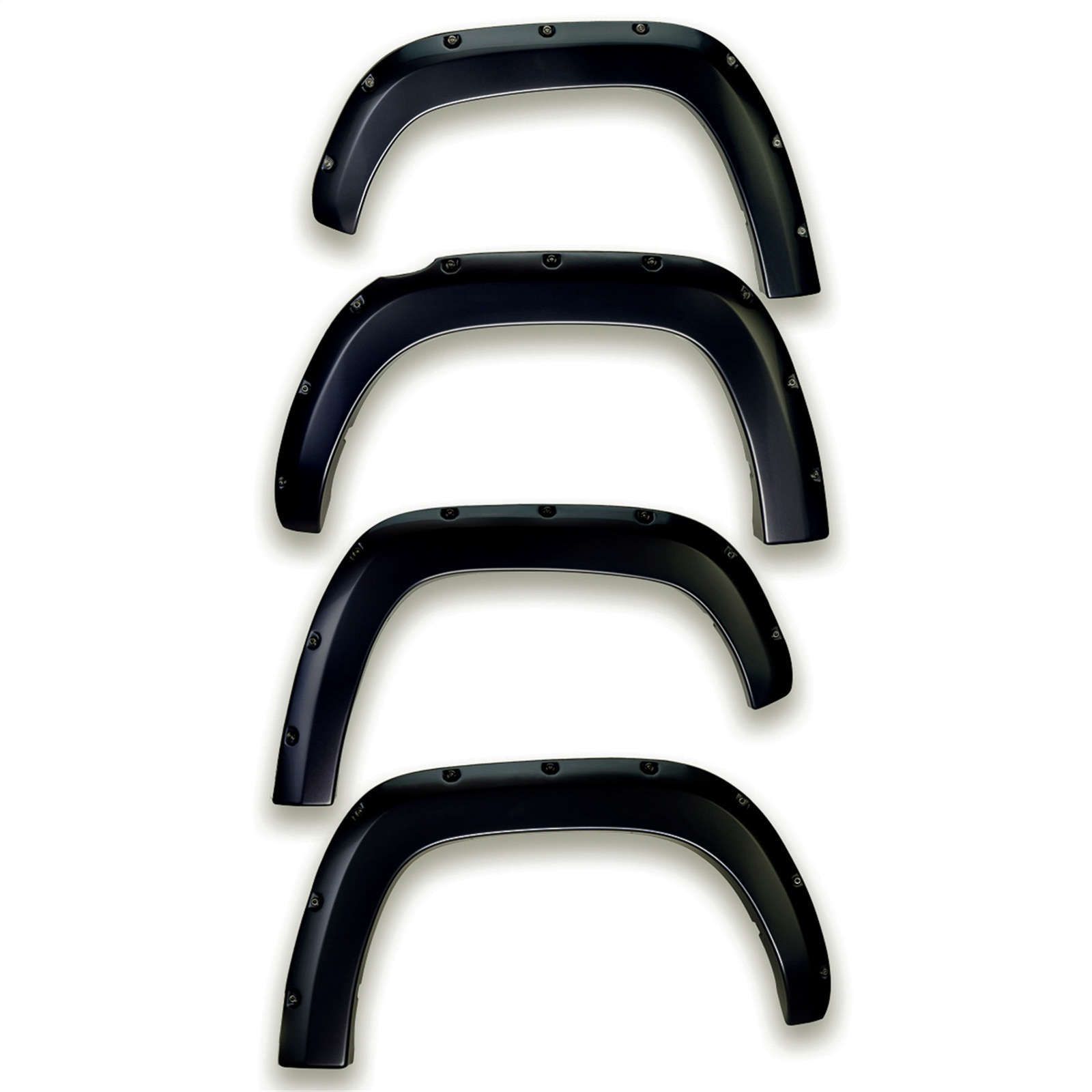 EGR - 792854-PXR - USA Black Color Match Style Fender Flares