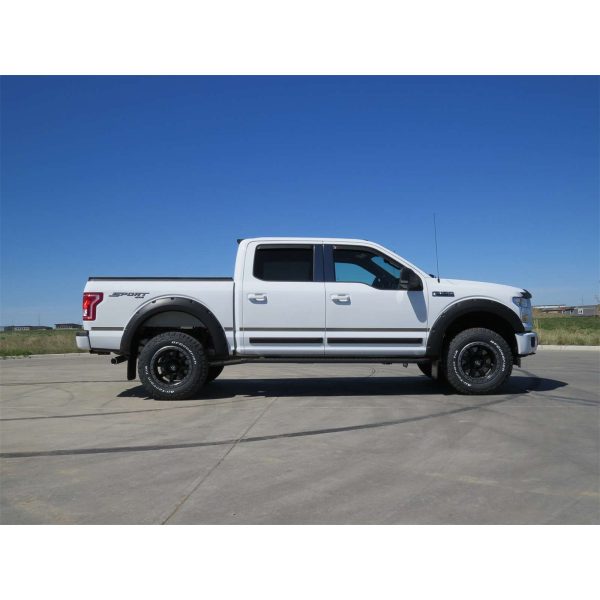 EGR - 793575 - USA Matte Black Bolt-On Style Fender Flares