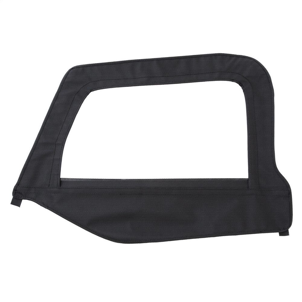 Soft Top - Door Skin W/ Frame - Driver Side - Black Diamond