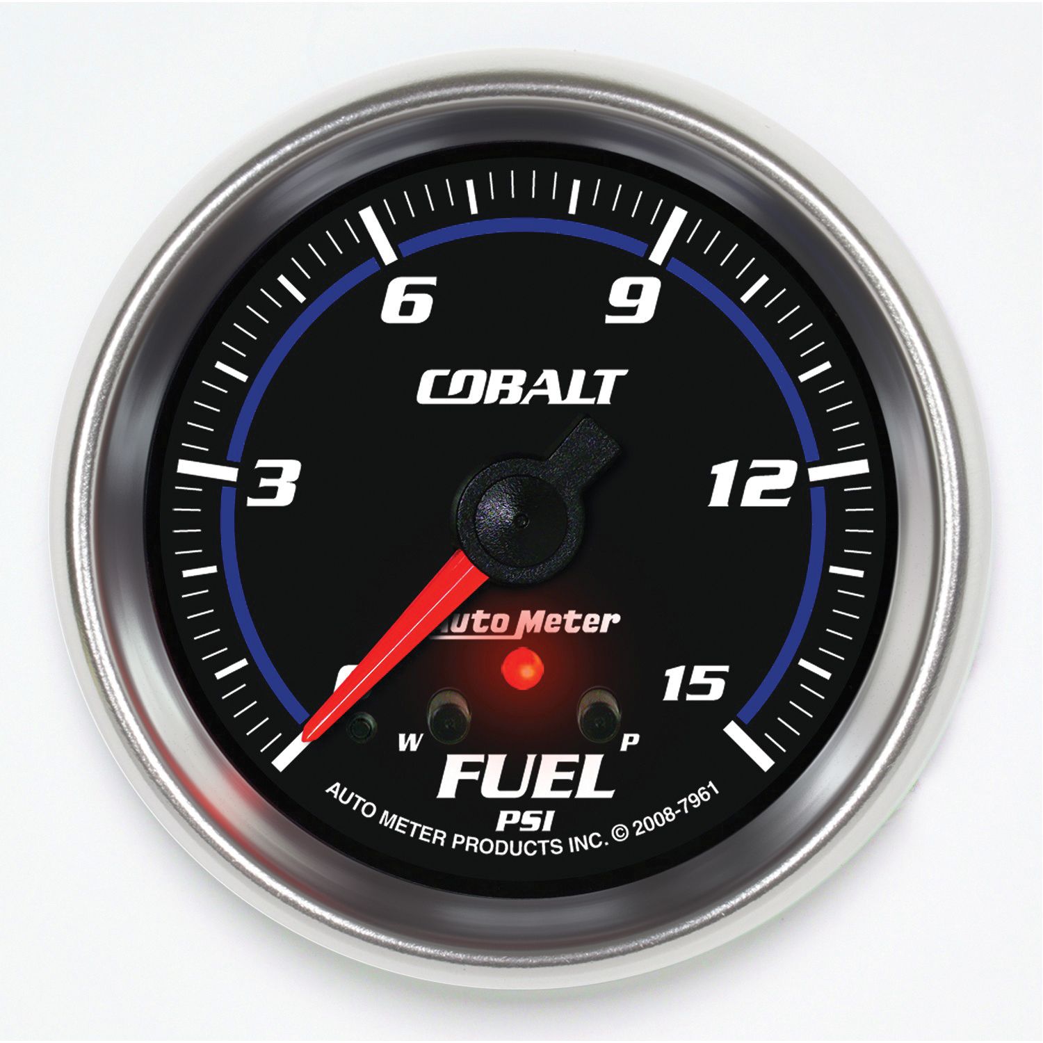 2-5/8 in. FUEL PRESSURE, 0-15 PSI, COBALT