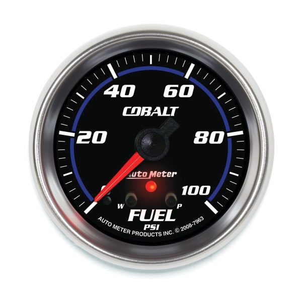 2-5/8 in. FUEL PRESSURE, 0-100 PSI, COBALT