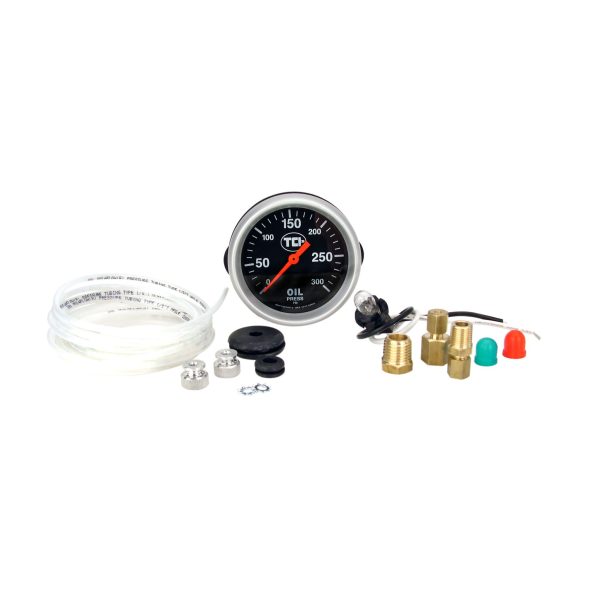 Black 2 5/8 Transmission Pressure Gauge.