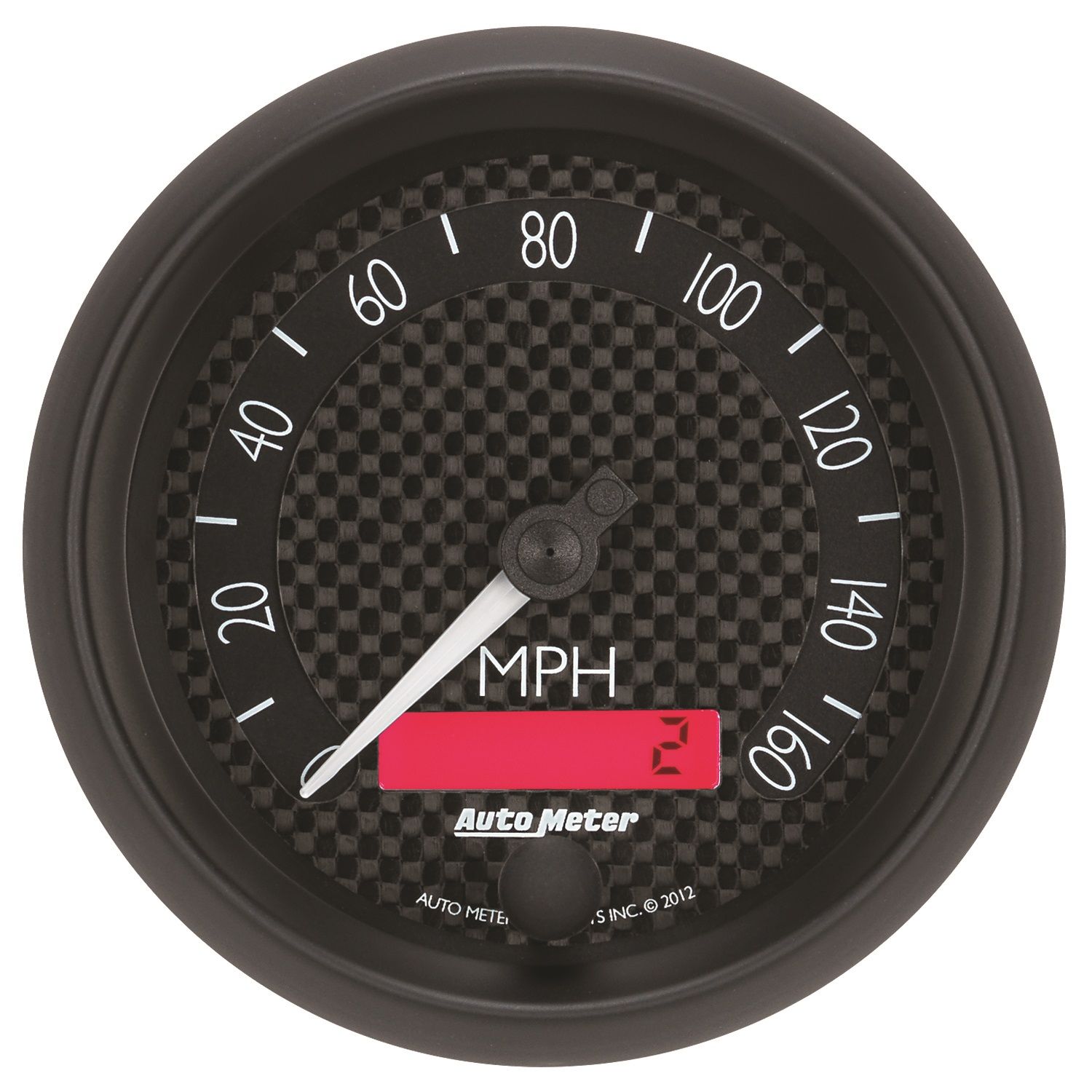 3-3/8 in. SPEEDOMETER, 0-160 MPH, GT