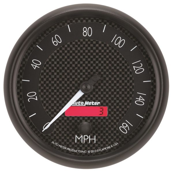 5 in. SPEEDOMETER, 0-160 MPH, GT