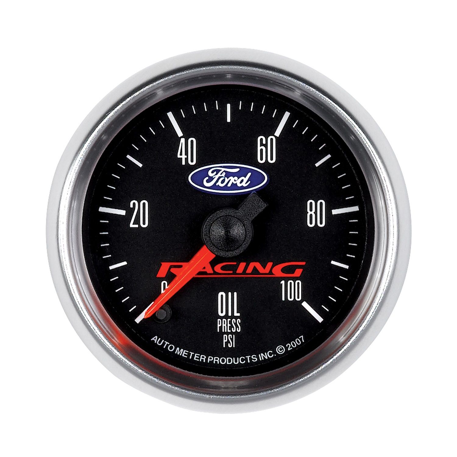 2-1/16 in. OIL PRESSURE, 0-100 PSI, FORD RACING