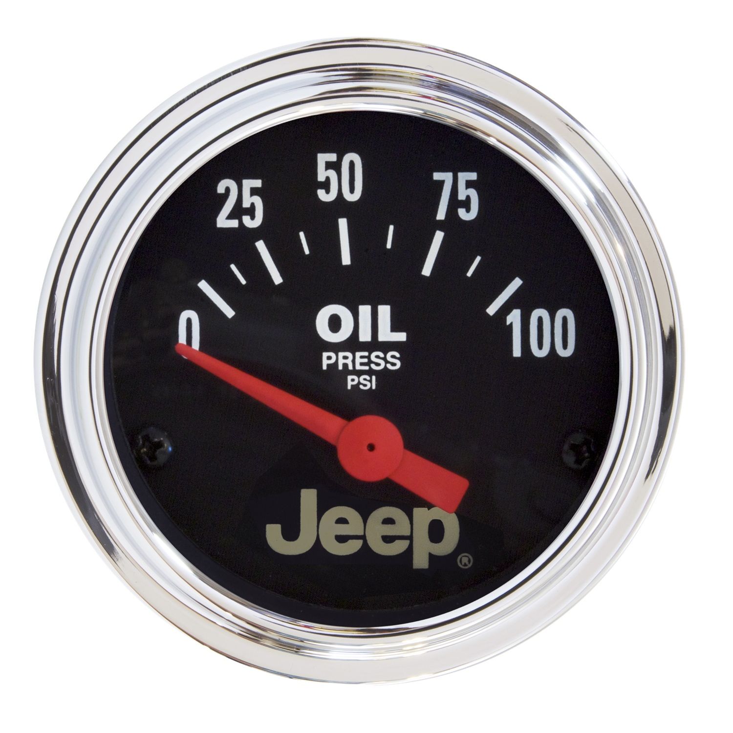 2-1/16 in. OIL PRESSURE, 0-100 PSI, JEEP