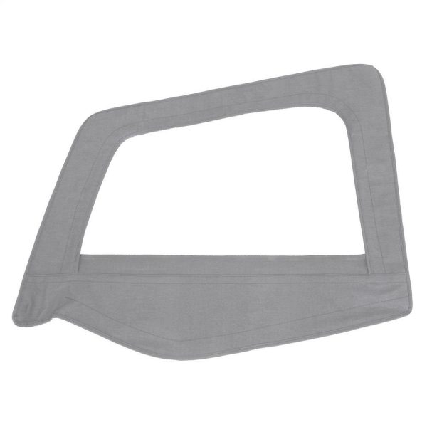 Soft Top - Door Skin W/ Frame - Driver Side - Denim Gray