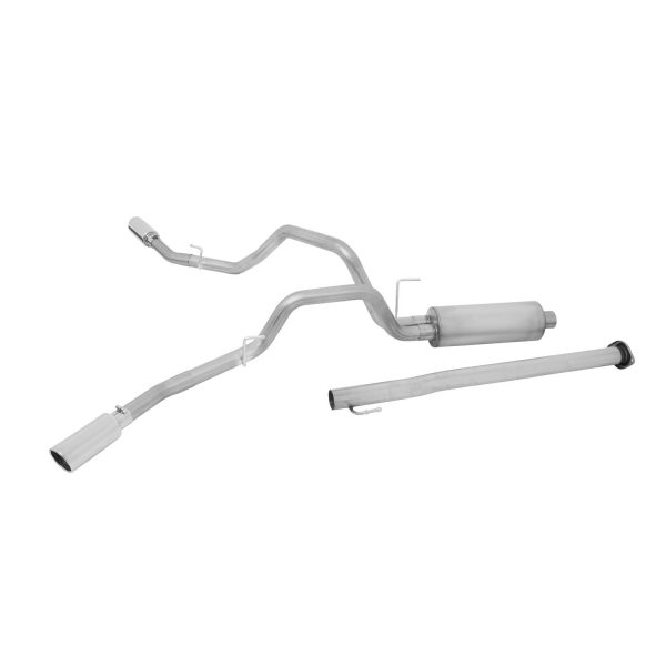 Cat-Back Dual Extreme Exhaust System; Aluminized