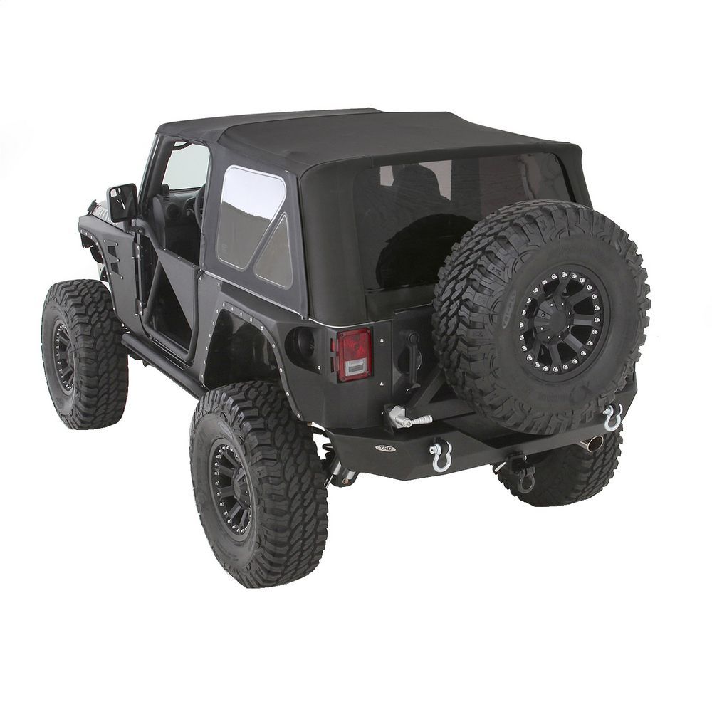 Soft Top - Oem Replacement W/Tinted Windows - Black Diamond