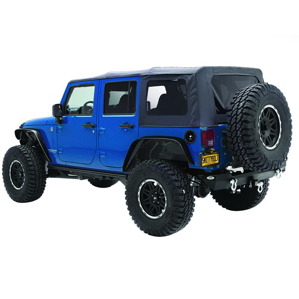 Soft Top - Oem Replacement W/Tinted Windows - Black Diamond