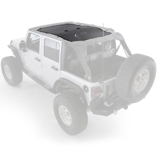 07 - 18 JEEP WRANGLER JK 4-DOOR CLOAK EXTENDED MESH TOP