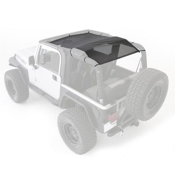 97 - 06 JEEP WRANGLER TJ CLOAK EXTENDED MESH TOP