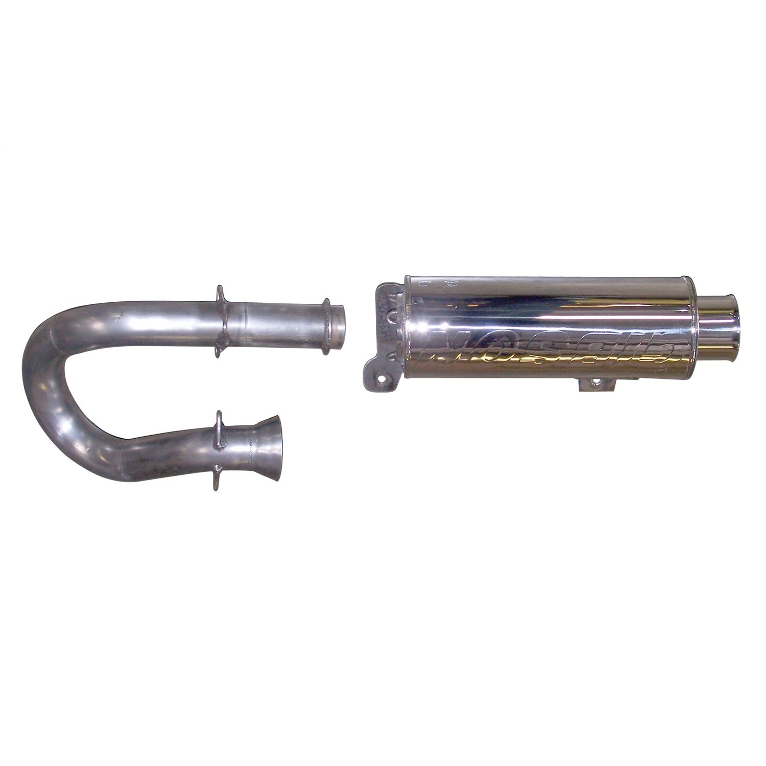 Yamaha UTV Single Exhaust; Stainless