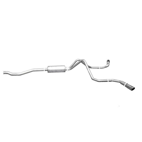 Cat-Back Dual Extreme Exhaust System; Aluminized