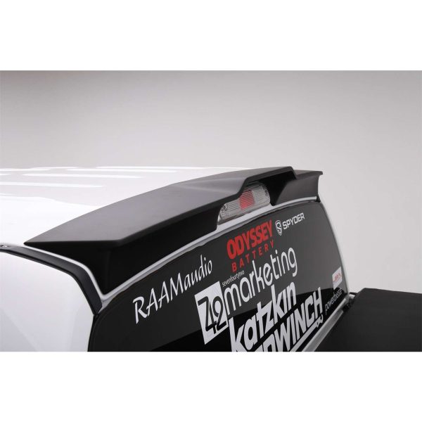 EGR - 983379 - Black Smooth Style Cab Spoilers