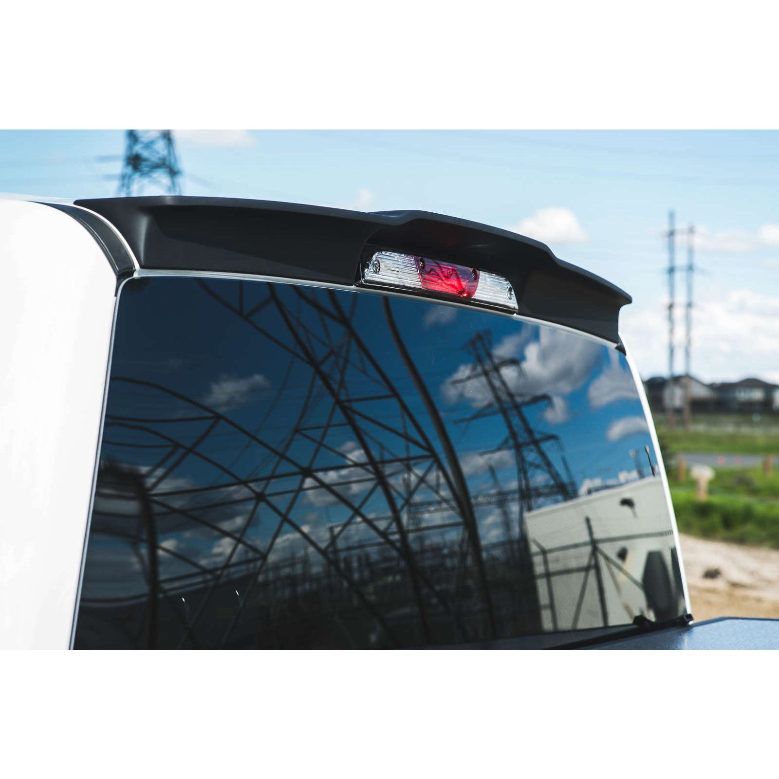 EGR - 983479 - Black Smooth Style Cab Spoilers