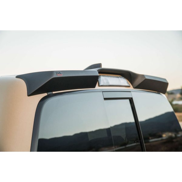 EGR - 985089 - USA Black Smooth Style Cab Spoilers