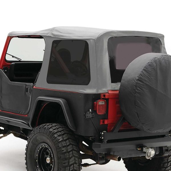 Soft Top - Oem Replacement W/Tinted Windows - Denim Gray