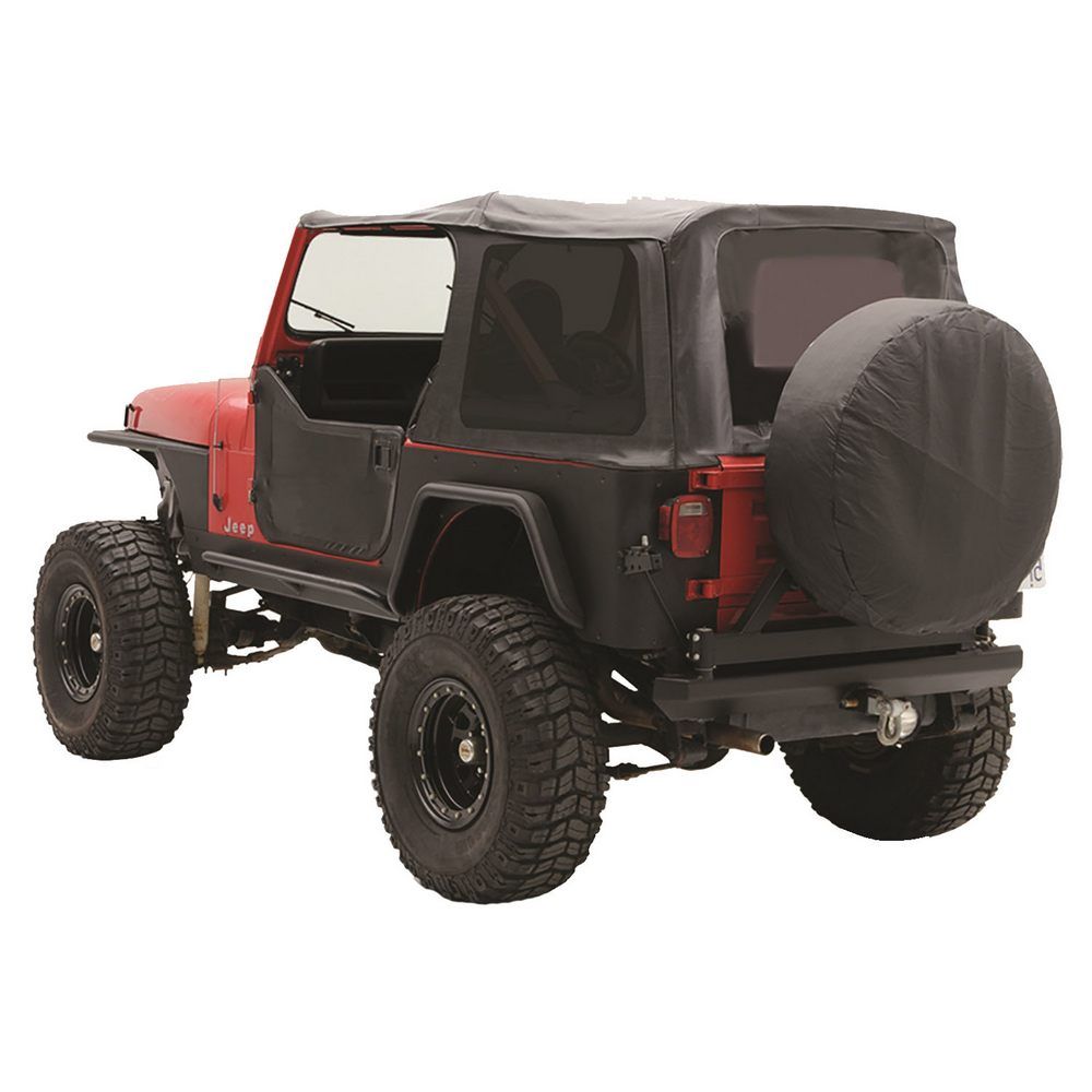 Soft Top - Oem Replacement W/Tinted Windows - Denim Black