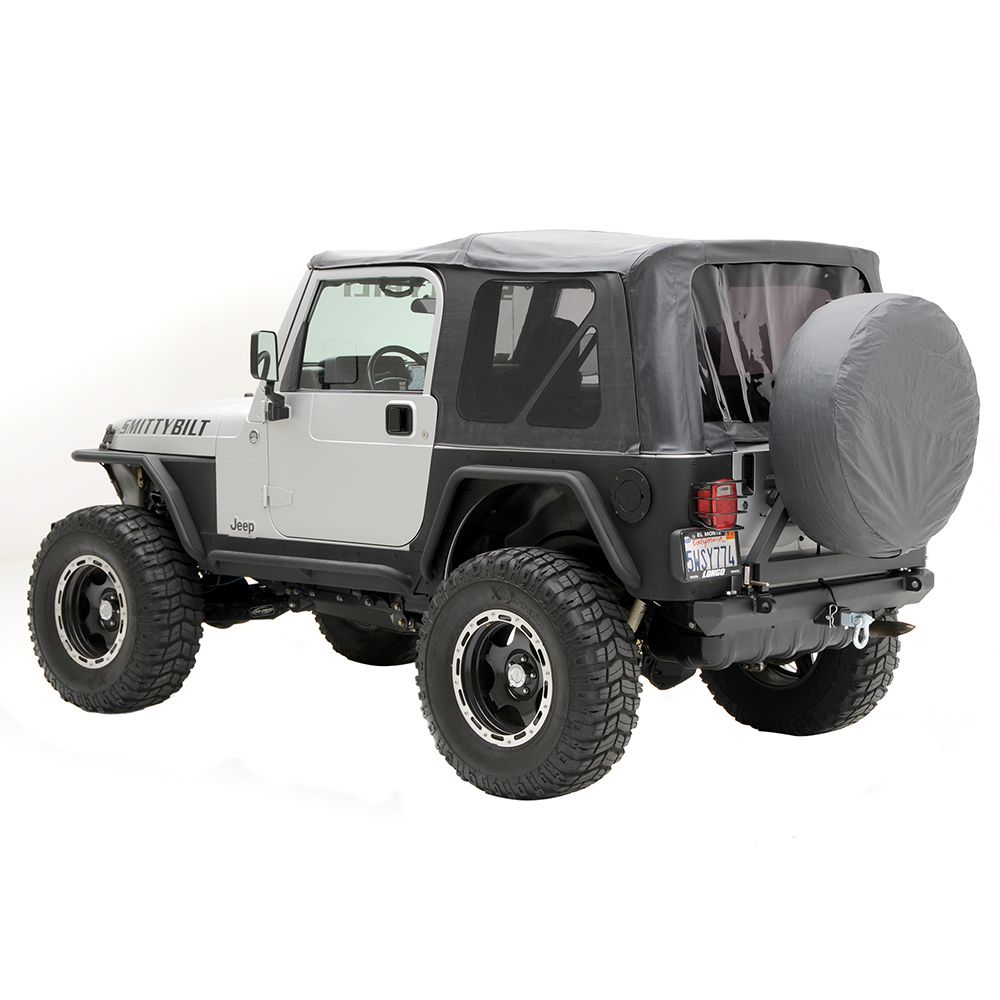 Soft Top - Oem Replacement W/Tinted Windows - Black Diamond