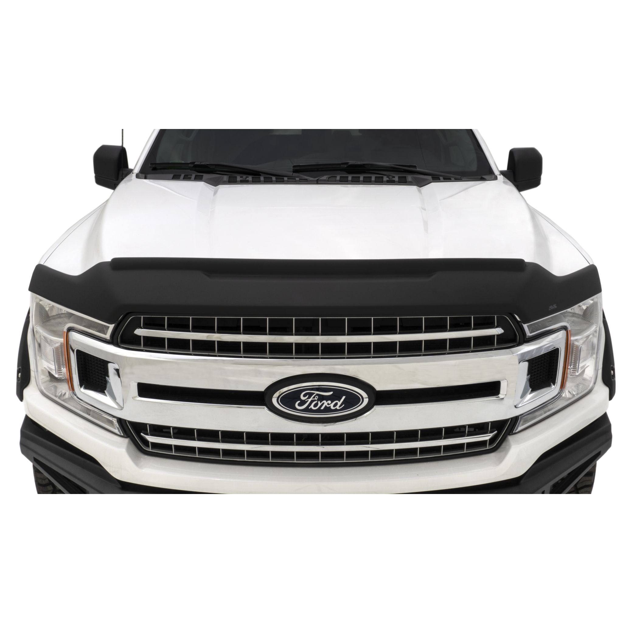 Auto Ventshade 436096 Aeroskin II Textured Black Flush Mount Hood Protector for 2015-2020 Ford F-150, Excludes Raptor