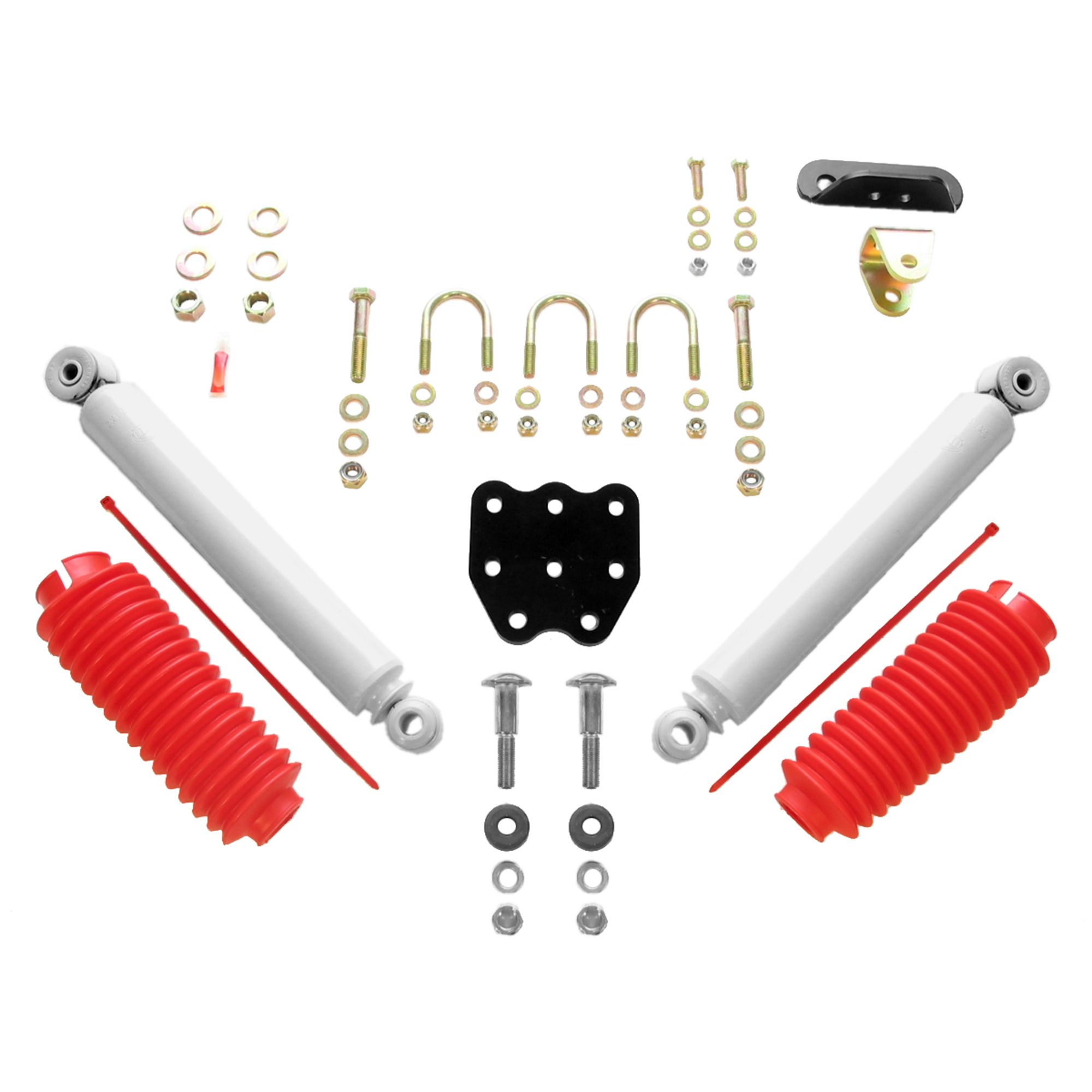 Rancho Dual Steering Damper Kit