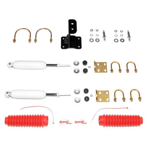 Rancho Dual Steering Damper Kit